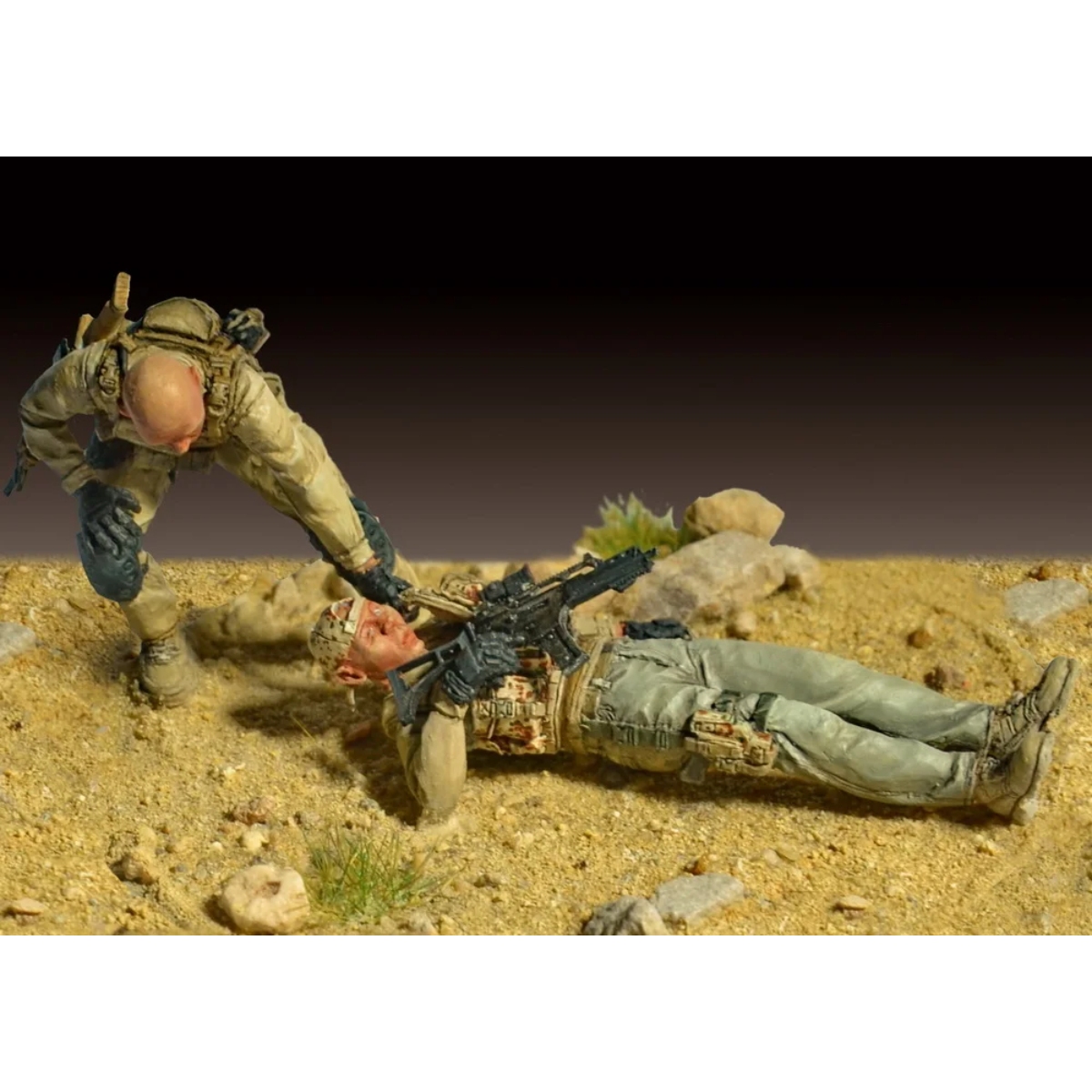 Model Kit Italeri - 1/35 resin soldier model GK -