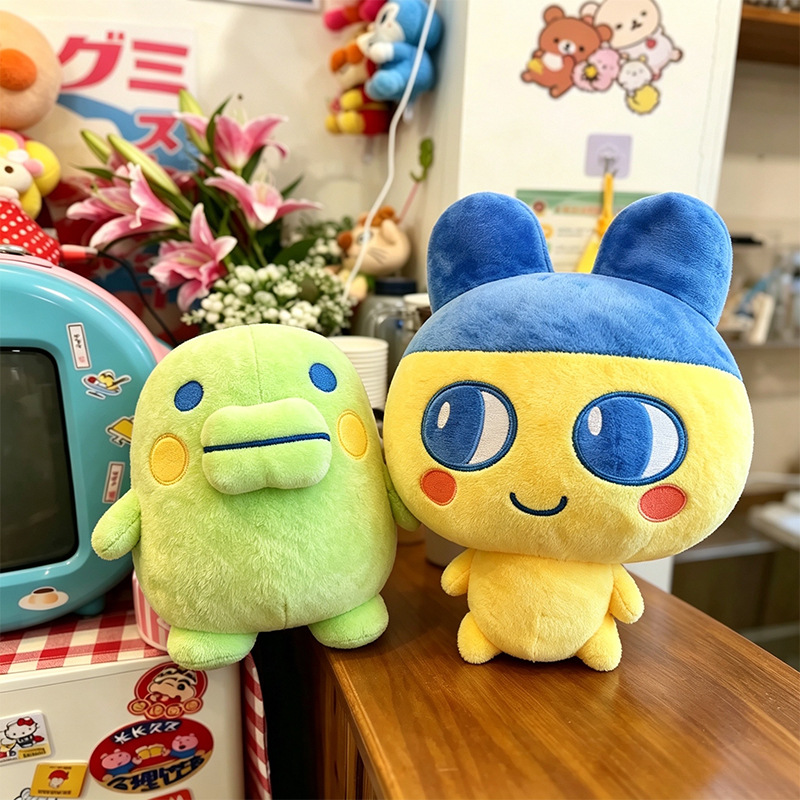 Model Kit Anime - Tamagotchi Kuchipatchi Mametchi Plush Doll Set
