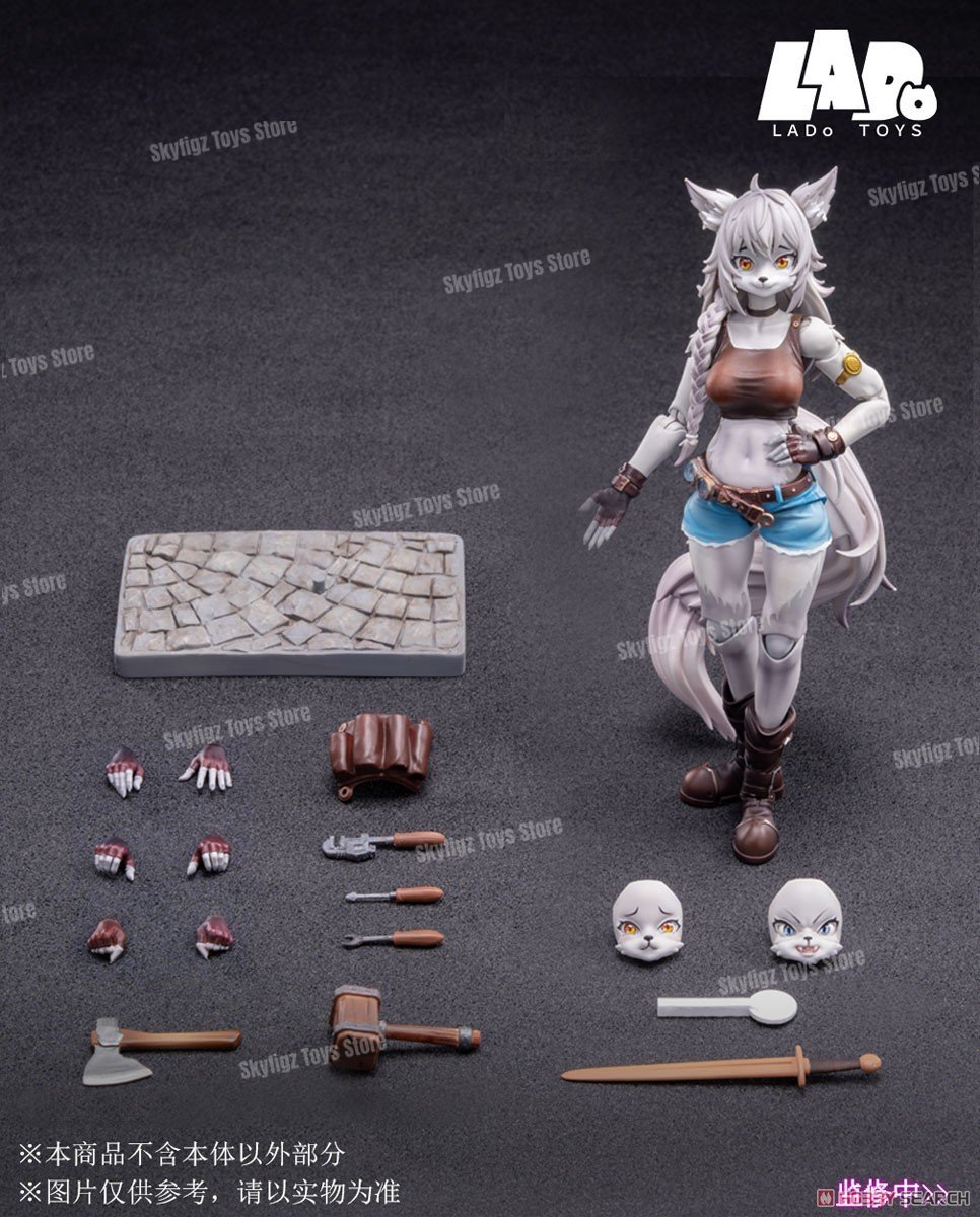 In Stock LADoTOYS Adventure Sq - огляд і ціна Model Kit Waifu