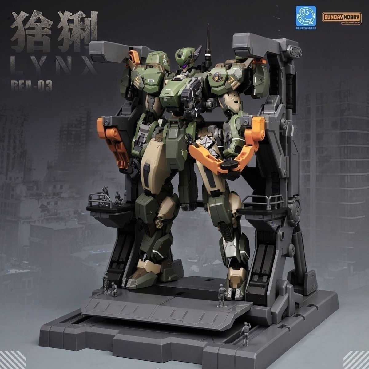 In stock MingjiangZhuan BLUE W - огляд і ціна Model Kit Xà Nữ