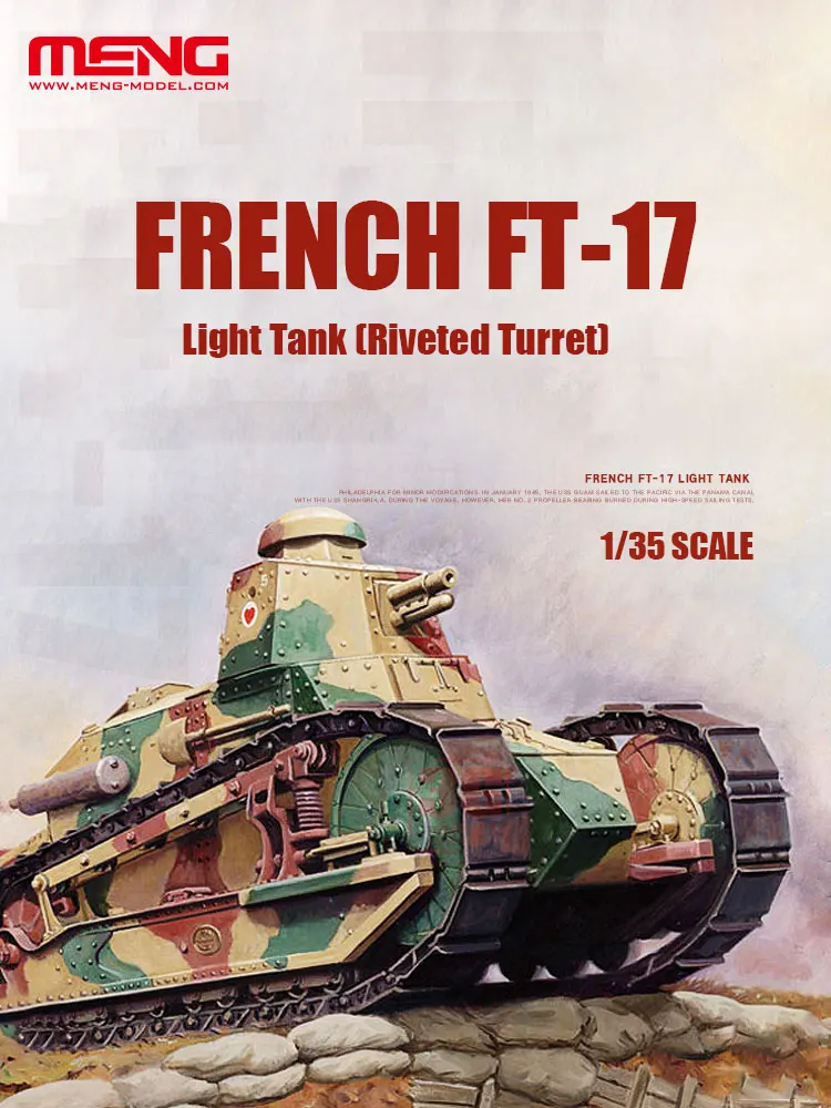 MENG Assembled Model Kit TS-01 - огляд і ціна Model Kit Hobby