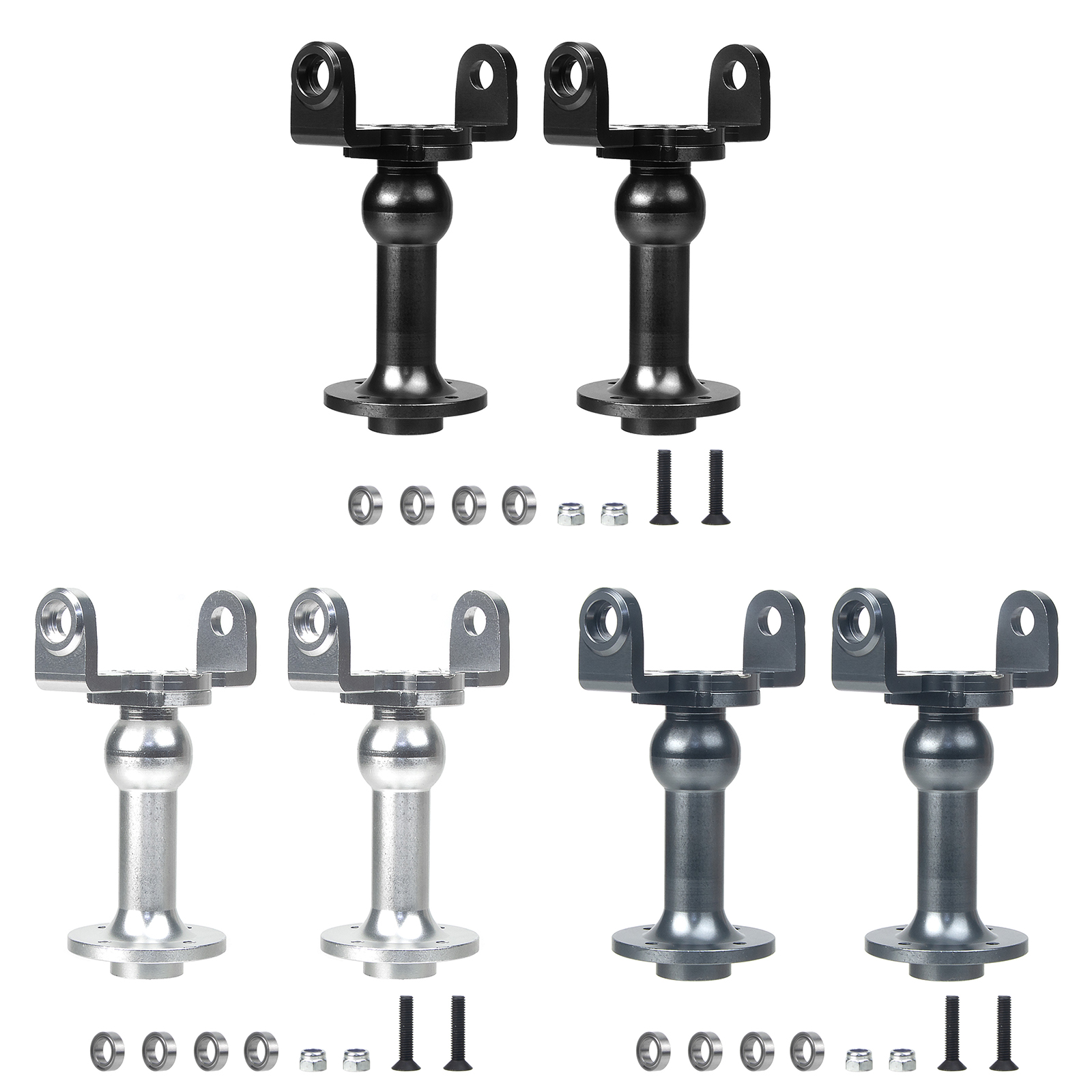 Aluminum Axle/Shaft Tube C-Hub - огляд і ціна Model Kit Tamiya