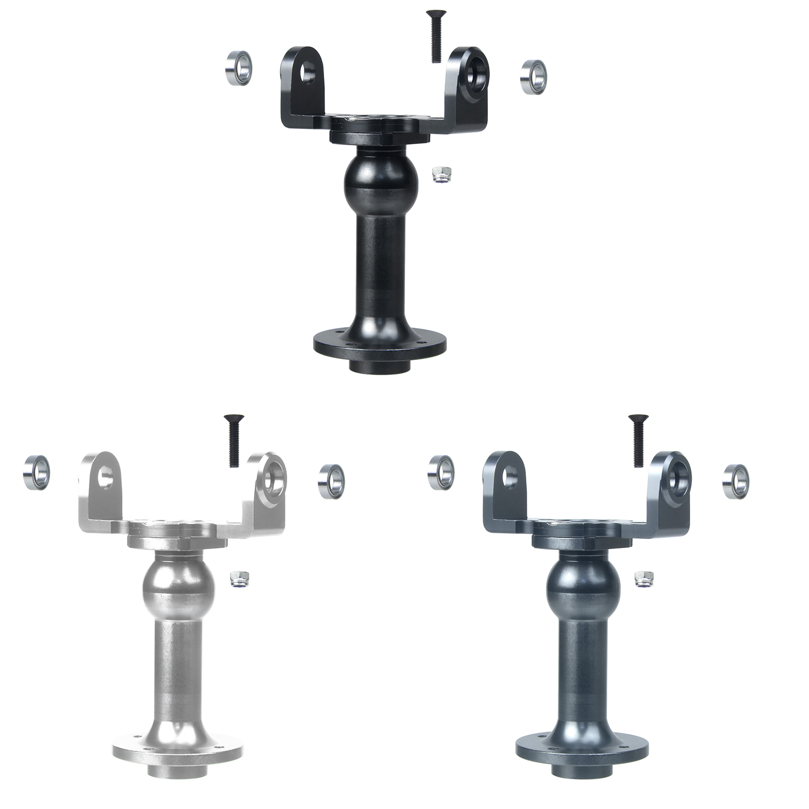 Aluminum Axle/Shaft Tube C-Hub - огляд і ціна Model Kit Tamiya