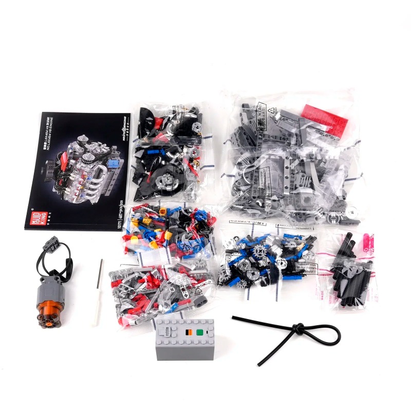 Mould King 10171 LSX454 V8 Eng - огляд і ціна Model Kit Engine V8
