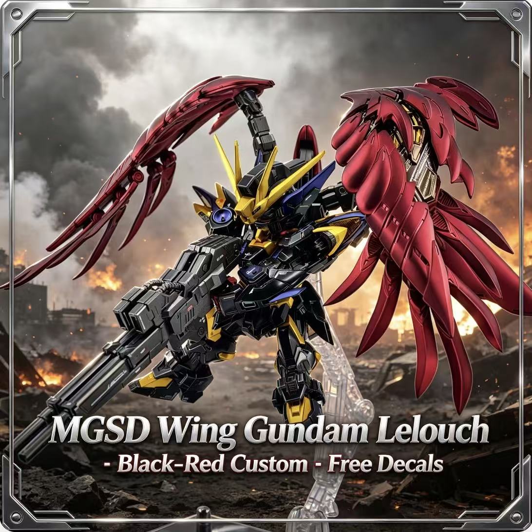 MGSD Wing Lelouch Color Scheme - огляд і ціна Model Kit Zhao Yun