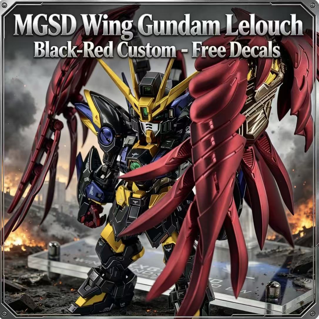 MGSD Wing Lelouch Color Scheme - огляд і ціна Model Kit Zhao Yun