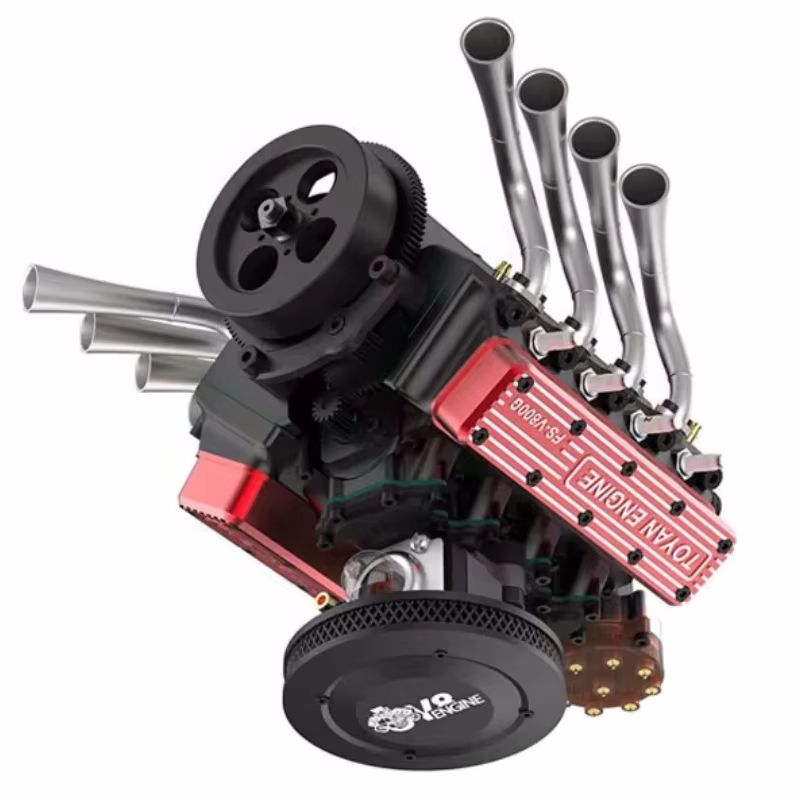 TOYAN V8 Gas 4 Stroke Engine 2 - огляд і ціна Model Kit Engine V8