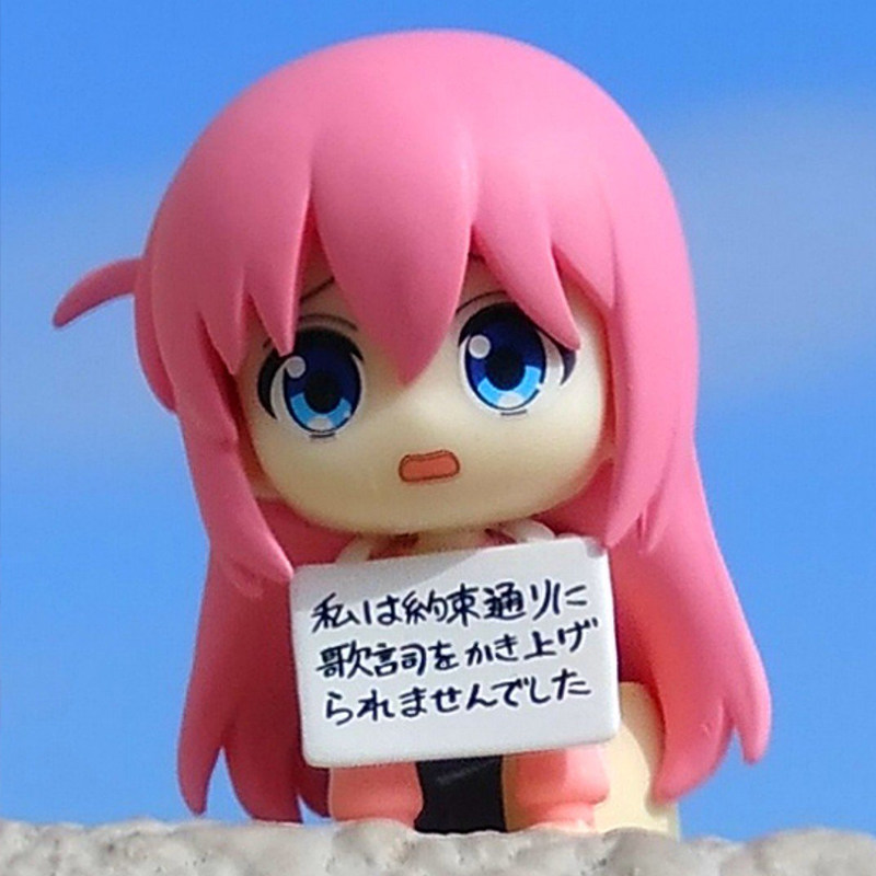 In Stock Bushiroad Anime Gasha - огляд і ціна Model Kit Bocchi