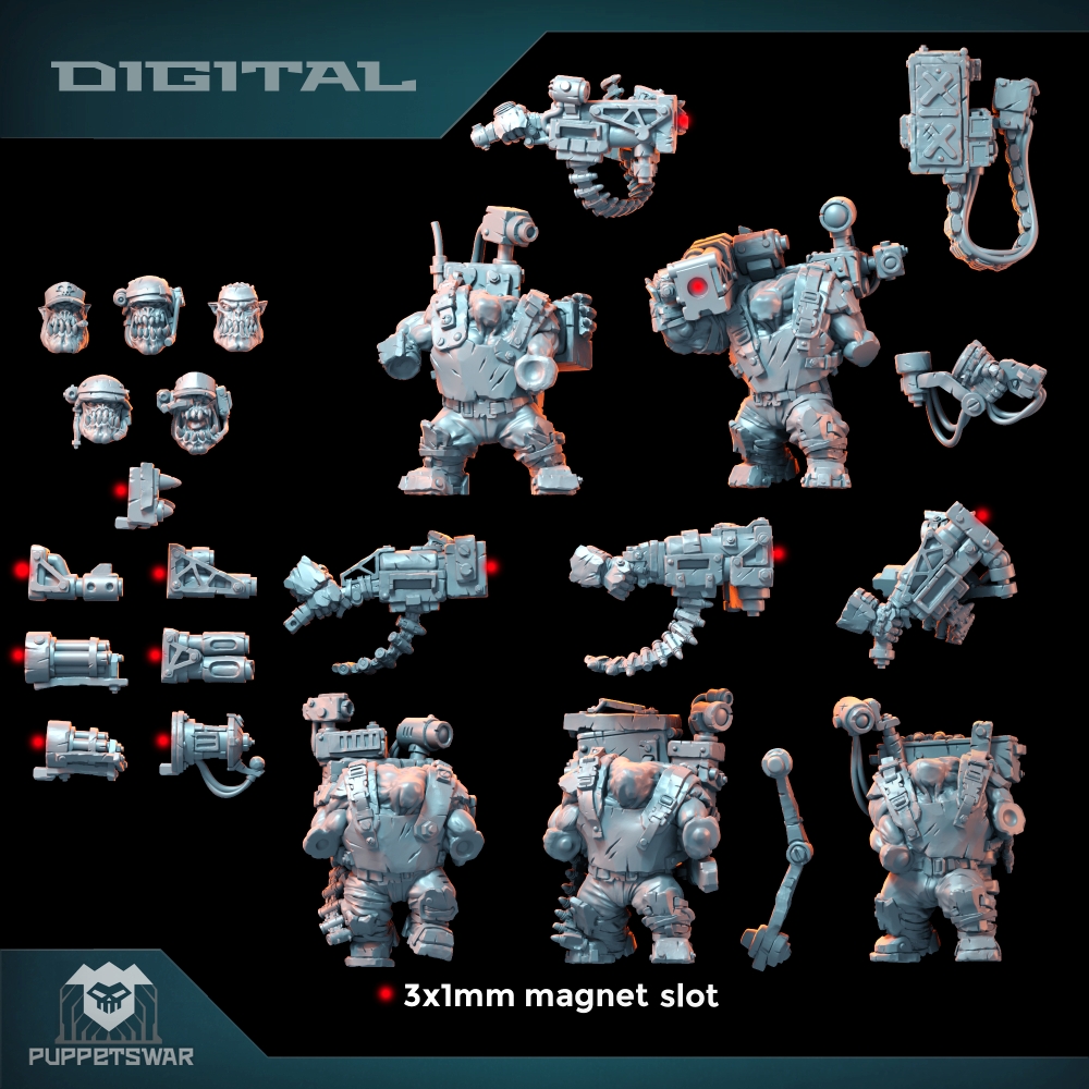 Orc Ultimate Badasses Squad, G - огляд і ціна Model Kit Runner