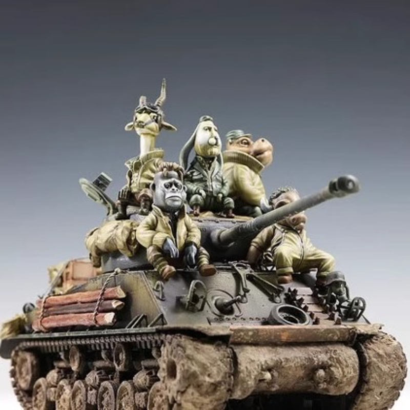 1/35 Casting Resin Model Assem - огляд і ціна Model Kit Italeri