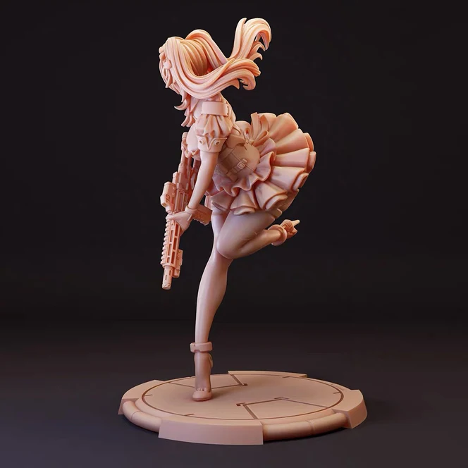 75MM Resin model kits figure b - огляд і ціна Model Kit Waifu