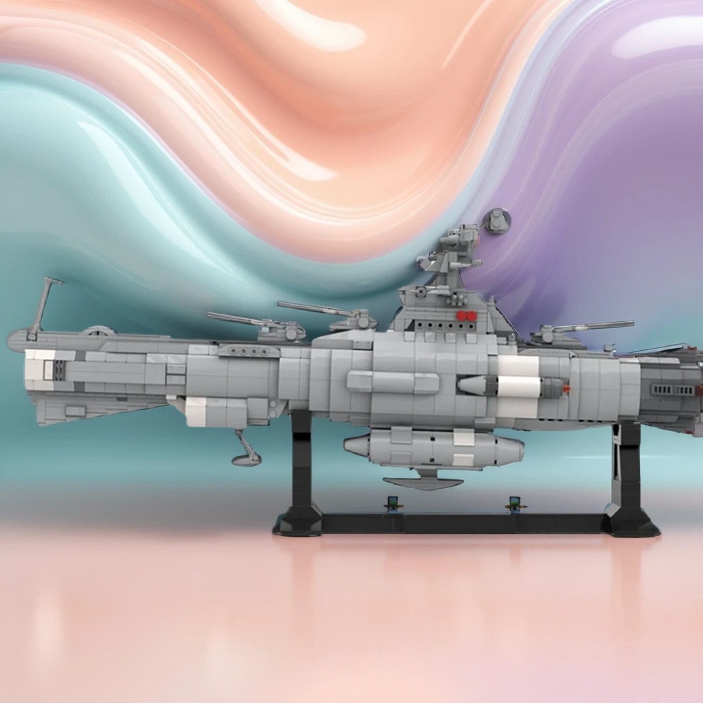 1347pcs MOC Space Battleship Y - огляд і ціна Model Kit Yamato Space