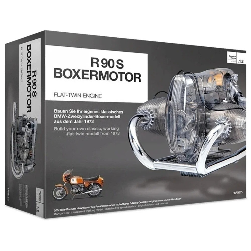 R90S 1:3 Scale Engine Model Si - огляд і ціна Model Kit Motor Nuclear