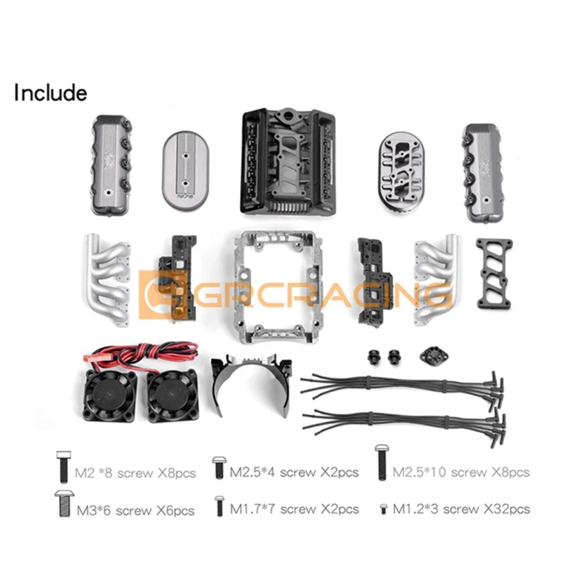 Classic Simulated V8 F76 427 S - огляд і ціна Model Kit Engine V8