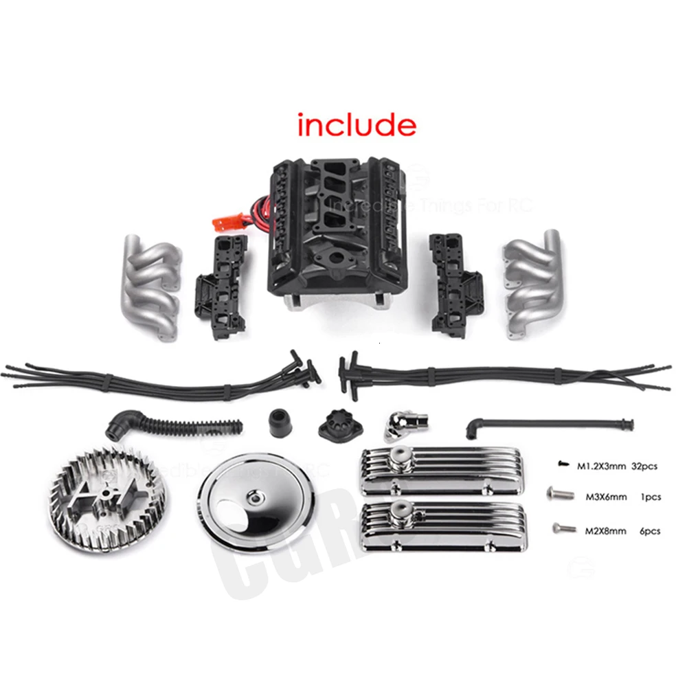 Classic V8 F82 Simulated Engin - огляд і ціна Model Kit Engine V8
