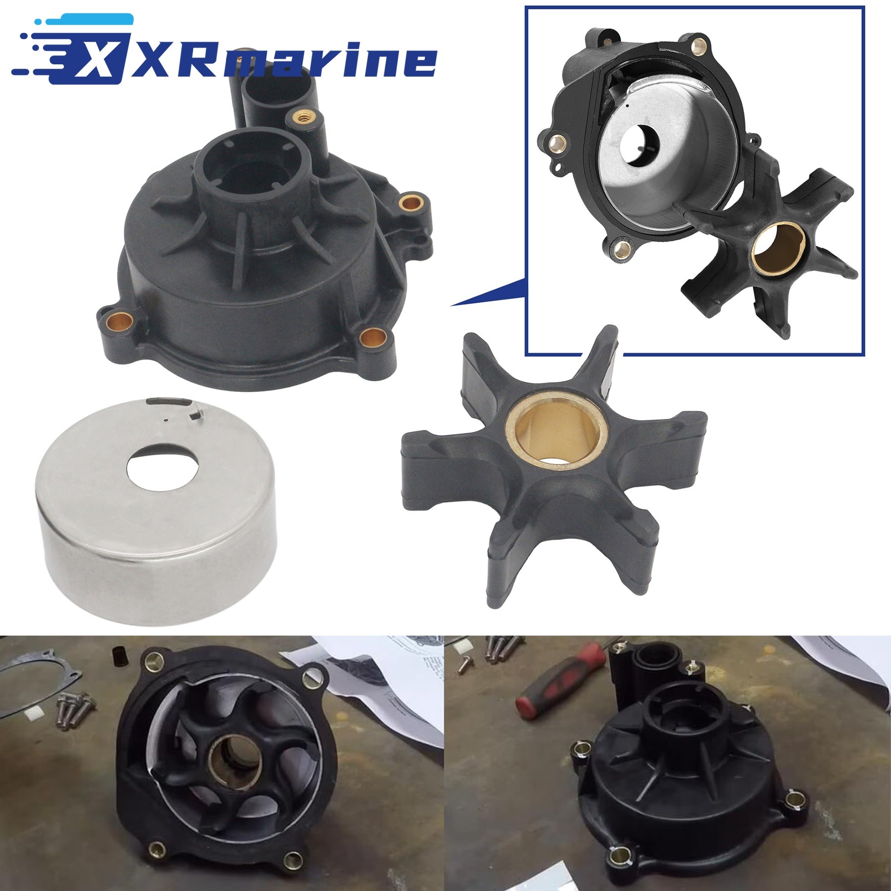 5001595 Water Pump Impeller Re - огляд і ціна Model Kit Engine V8