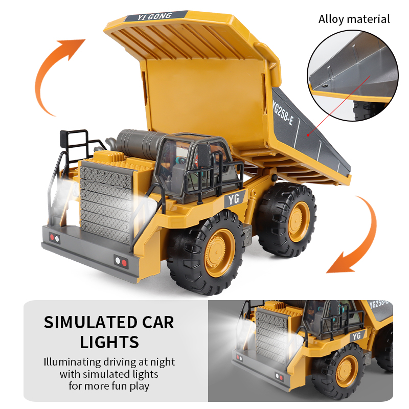 ZWN 2.4G Remote Control Excava - огляд і ціна Model Kit Excavator