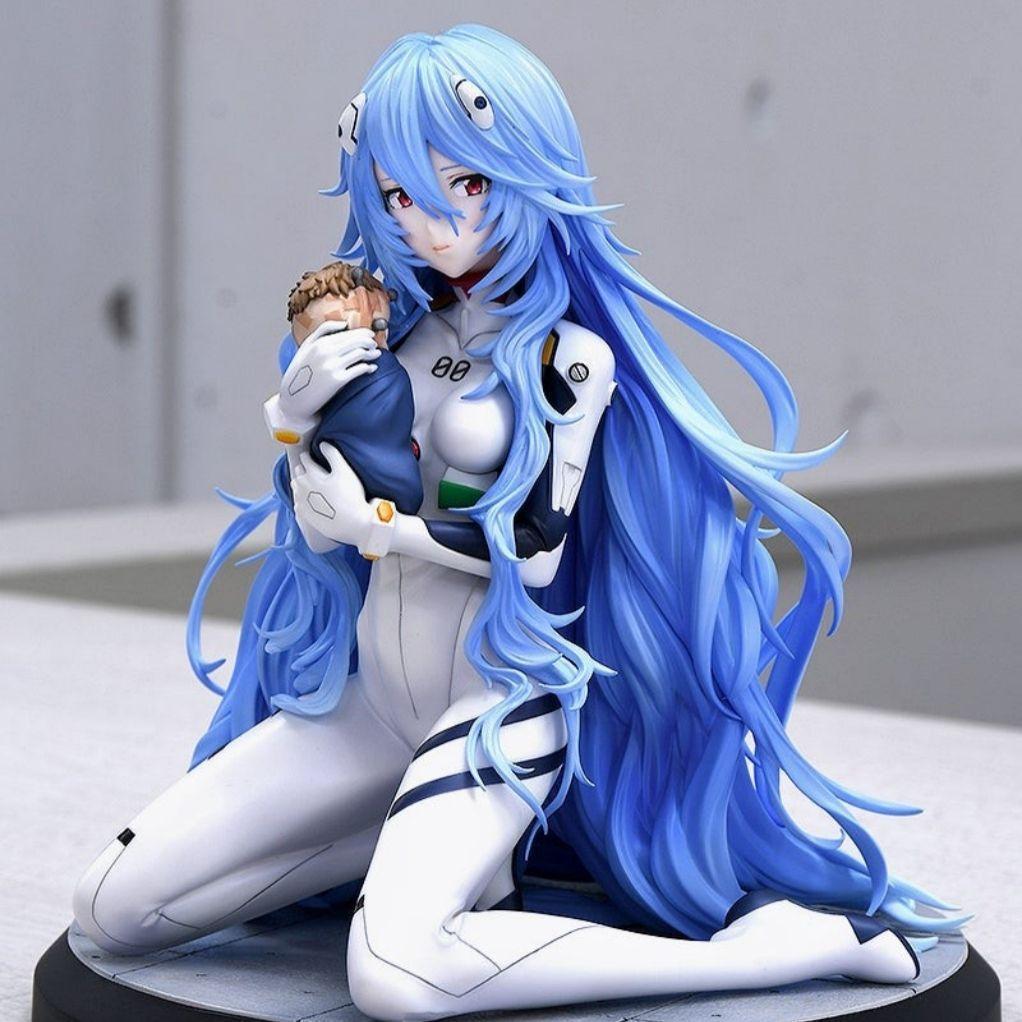 Rei Ayanami Kneeling Figure -  - огляд і ціна Model Kit Anime